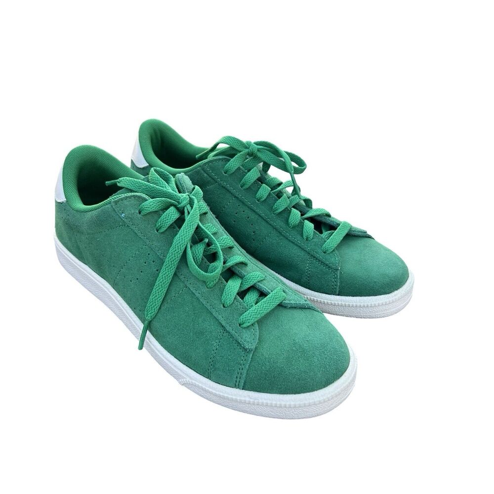 Nike Tennis Classic CS Premium Suede Pine Green Ivory Rare 829351-300 Size 8 New